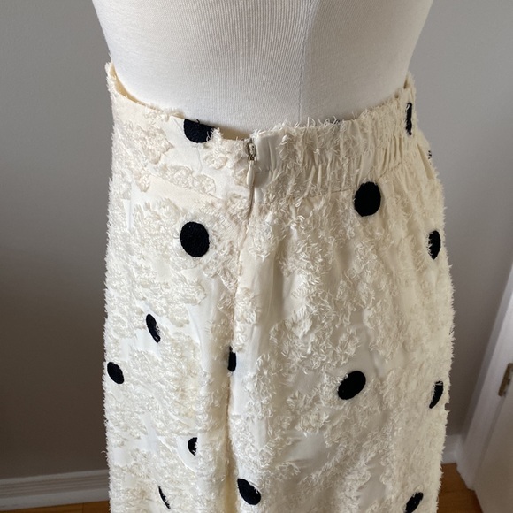 Anthropologie Eri + Ali Andrea Textured Polka Dots Midi Skirt - Picture 10 of 15